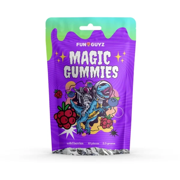 Buy FunGuyz Psilocybin Gummies – Wild Berries